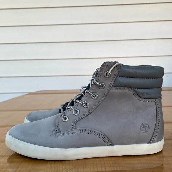 Timberland Leather Ankle Sneaker Boots Womens Size 8 - Picture 11 of 12